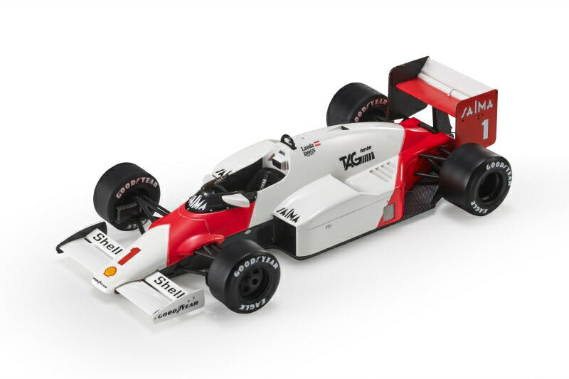 ギャラリービューアに画像をロードする, McLaren MP4 2B 1985年 F1 GP #1 N ラウダ ディスプレイケース付き/ GP Replicas 1/18 ミニカー