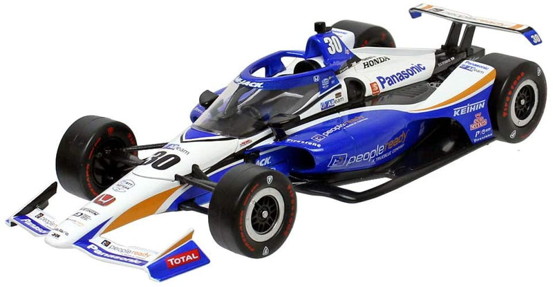 ギャラリービューアに画像をロードする, Honda Indy Car佐藤琢磨 Takuma Sato 2020 Indianapolis 500 winner #30 /Greenlight 1/18ミニカー