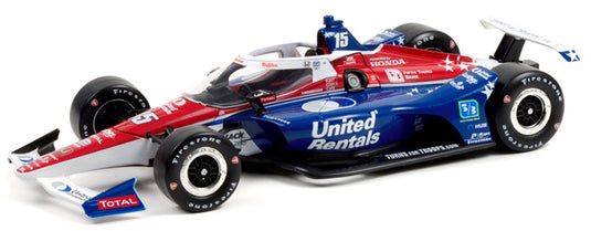 #15 Graham Rahal 2021 NTT IndyCar Rahal Letterman Lanigan Racing ミニカー / GREENLIGHT 1/18