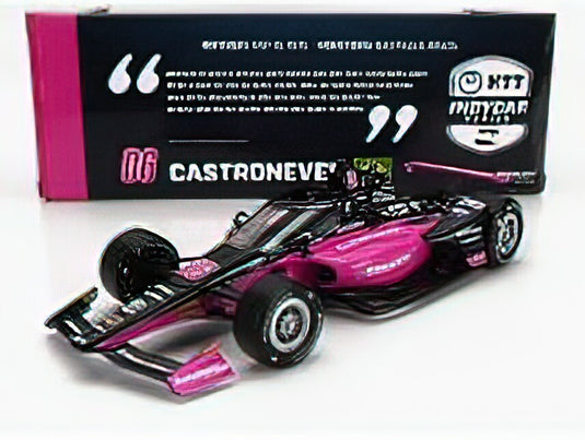 HONDA - TEAM TRANSCARD MEYER SHANK RACING N 06 INDY 500 2023 H.CASTRONEVES/Greenlight 1/18 ミニカー