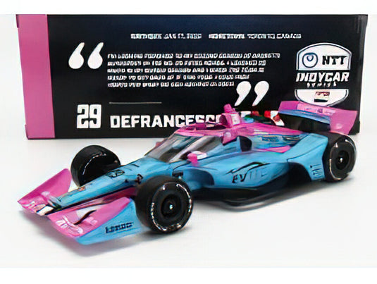 HONDA - TEAM ANDRETTI AUTOSPORT N 29 INDIANAPOLIS INDY 500 INDYCAR SERIES 2023 D.DeFRANCESCO/Greenlight 1/18ミニカー