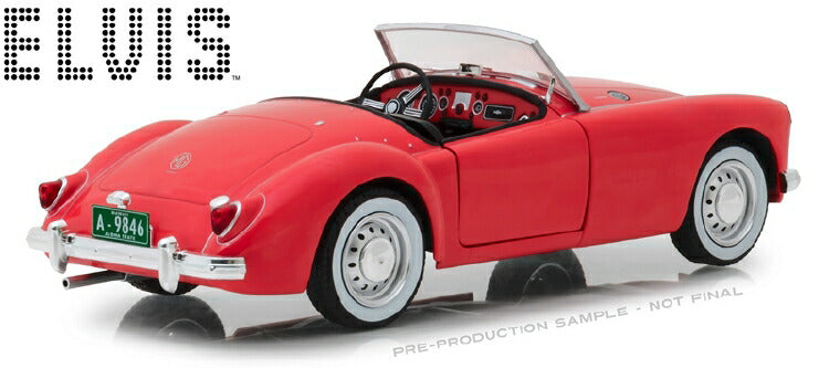 ギャラリービューアに画像をロードする, MG - MGA MKI A1600 SPIDER 1959 - ELVIS PRESLEYエルビスプレスリー 映画ブルー・ハワイ /Greenlight 1/18 ミニカー