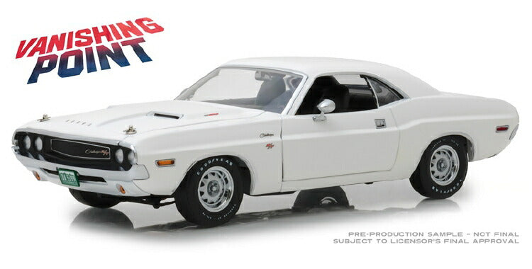 ギャラリービューアに画像をロードする, 1970 Dodge Challenger R/T - Vanishing Point (1971)映画バニシング・ポイント /Greenlight 1/18 ミニカー