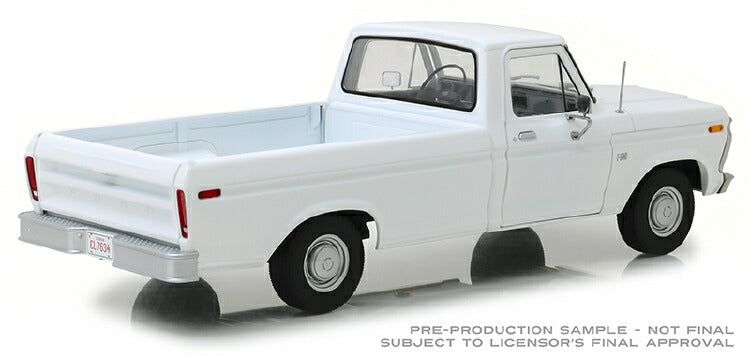 ギャラリービューアに画像をロードする, 1973 Ford F-100 Pickup Truck in Whiteピックアップトラック /Greenlight 1/18 ミニカー