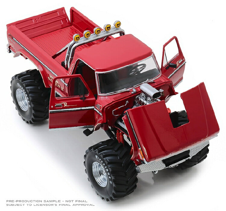 ギャラリービューアに画像をロードする, 【予約】2020年2月以降発売予定High Roller II - 1979 Ford F-250 Monster Truck with 48" Tiresモンスタートラック /Greenlight 1/18 ミニカー
