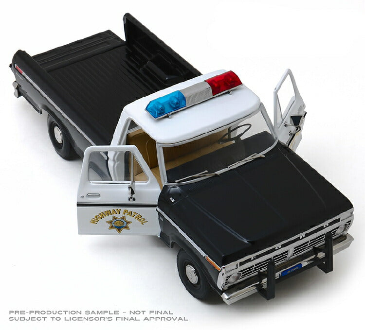 ギャラリービューアに画像をロードする, 【予約】2020年2月以降発売予定California Highway Patrol - 1975 Ford F-100 /Greenlight 1/18 ミニカー