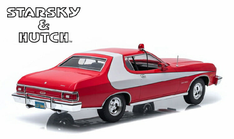 ギャラリービューアに画像をロードする, 1976 Ford Gran Torino - Starsky and Hutch刑事スタスキー&ハッチ (TVドラマ 1975-79) /Greenlight 1/18 ミニカー