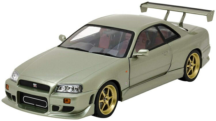 ギャラリービューアに画像をロードする, NISSAN - SKYLINE日産スカイライン GT-R (R34) 1999 /Greenlight 1/18 ミニカー