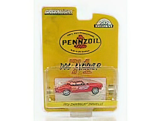 CHEVROLETシボレー CHEVELLE N 71 PENNZOIL 1972 J.GALLERY - RED /Greenlight 1/64 ミニカー