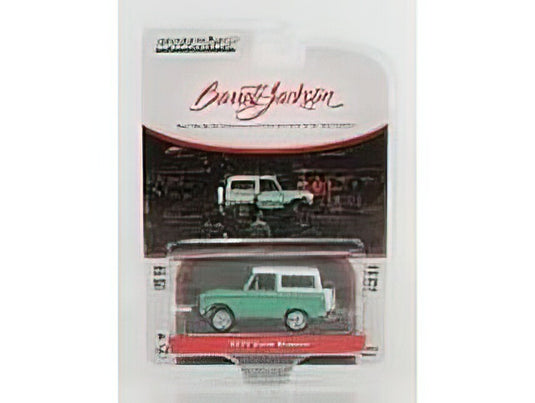 FORD USA - BRONCO 1977 - LOT 1001.1 BARRET JACKSON - GREEN WHITE /Greenlight 1/64 ミニカー
