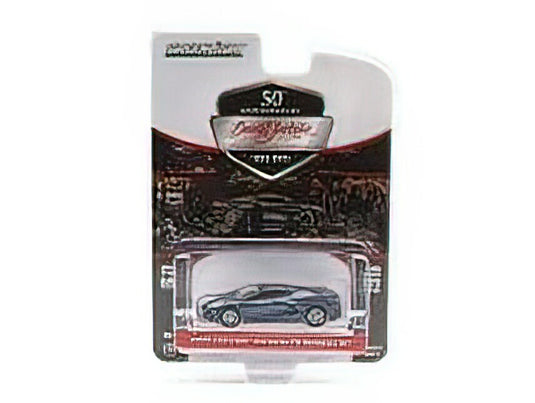 CHEVROLETシボレー CORVETTE C8 STINGRAY 1LT 2020 - BLUE /Greenlight 1/64 ミニカー