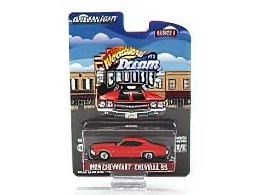 CHEVROLETシボレー CHEVELLE SS COUPE 1969 - RED BLACK /Greenlight 1/64 ミニカー