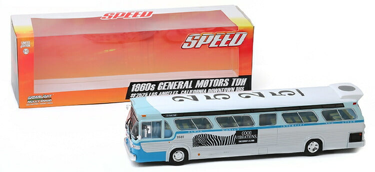 ギャラリービューアに画像をロードする, 1960s General Motors TDH #2525 Los Angeles, California Downtown Bus Speed (1994)映画スピード バス /Greenlight 1/43 ミニカー