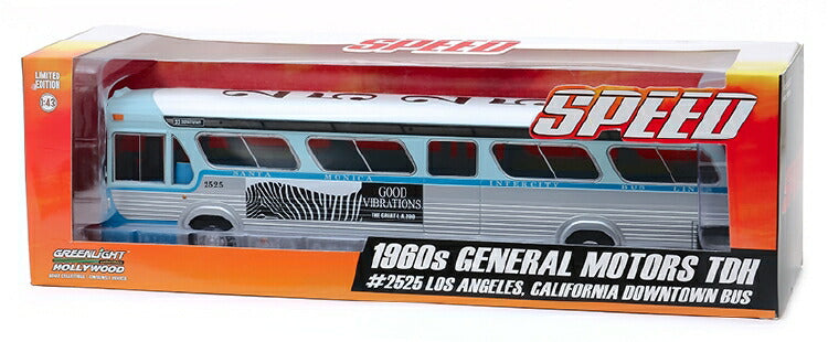 ギャラリービューアに画像をロードする, 1960s General Motors TDH #2525 Los Angeles, California Downtown Bus Speed (1994)映画スピード バス /Greenlight 1/43 ミニカー