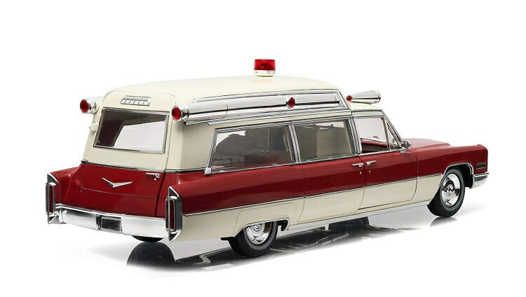 ギャラリービューアに画像をロードする, CADILLAC - S&S AMBULANCE HIGH TOP 1966 - CON BARELLA - WITH STRETCHER /Greenlight PRECISION COLLECTION 1/18 ミニカー