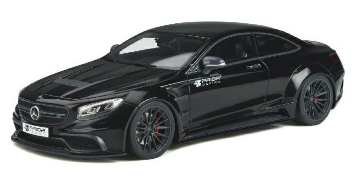 ギャラリービューアに画像をロードする, 2017 PRIOR DESIGN PD75SC Mercedes Benz resin series black /GTスピリット 1/18 ミニカー