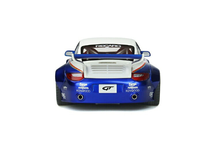ギャラリービューアに画像をロードする, 【予約】11月以降発売予定Porsche Old & New Body KIT #1 resin series blue/white /GTスピリット 1/18 ミニカー