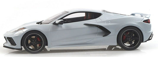 2020 CHEVROLET CORVETTE C8 Resin Series white /GTスピリット 1/18 ミニカー
