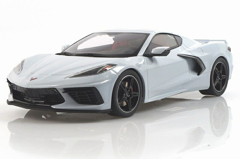 ギャラリービューアに画像をロードする, 2020 CHEVROLET CORVETTE C8 Resin Series white /GTスピリット 1/18 ミニカー