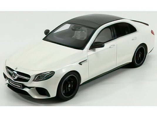 MERCEDES BENZメルセデスベンツ E-CLASS E63 S AMG 4MATIC 2017 - DESIGNO DIAMOND WHITE BRIGHT /GTスピリット 1/18 ミニカー