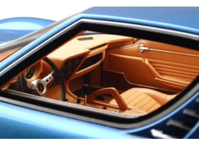 ギャラリービューアに画像をロードする, 【予約】9月以降発売予定1969 Lamborghini Miuraランボルギーニ ミウラ P400S blue tahiti /GTスピリット 1/12 ミニカー
