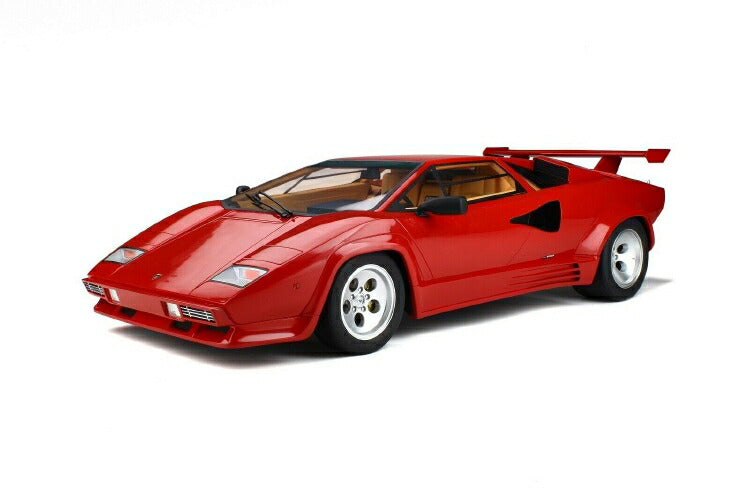 ギャラリービューアに画像をロードする, Lamborghini Countachランボルギーニ カウンタック LP500 QV rosso siviglia /GTスピリット 1/8 ミニカー