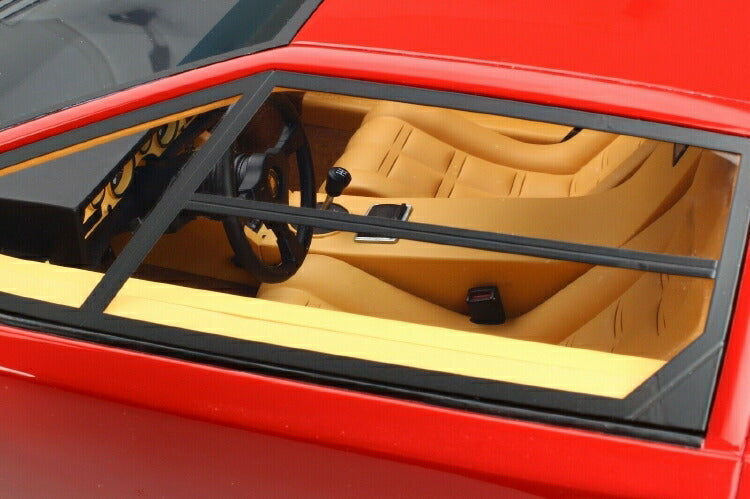 ギャラリービューアに画像をロードする, Lamborghini Countachランボルギーニ カウンタック LP500 QV rosso siviglia /GTスピリット 1/8 ミニカー