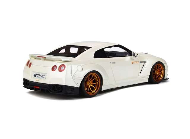 ギャラリービューアに画像をロードする, 【予約】12月以降発売予定Prior Design PD750WB (R35 GT-R) レジンシリーズ white /GTスピリット 1/18 ミニカー