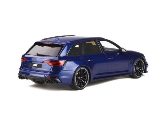 【予約】12月以降発売予定ABT RS4-R  レジンシリーズ  blue /GTスピリット  1/18 ミニカー