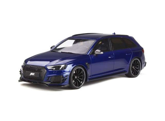 【予約】12月以降発売予定ABT RS4-R  レジンシリーズ  blue /GTスピリット  1/18 ミニカー