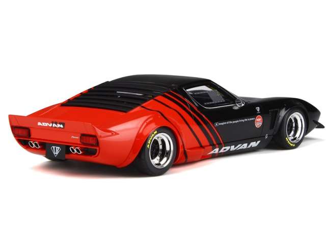 ギャラリービューアに画像をロードする, 【予約】12月以降発売予定LB-Works Miura レジンシリーズ black/red /GTスピリット 1/18 ミニカー