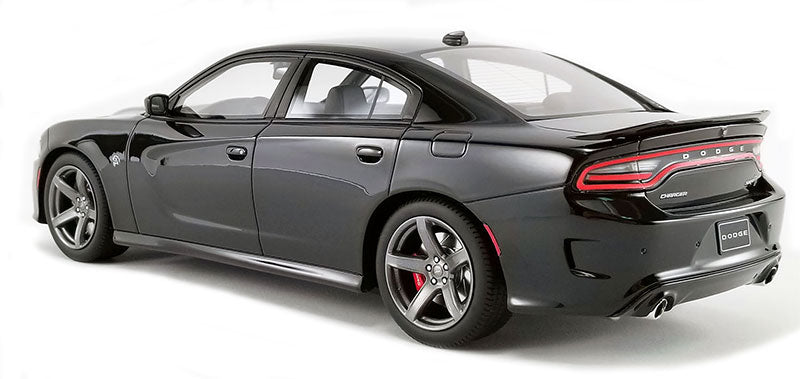 ギャラリービューアに画像をロードする, 2019 Dodge Charger SRT Hellcat in Pitch Black /GT Spirit 1/18 ミニカー