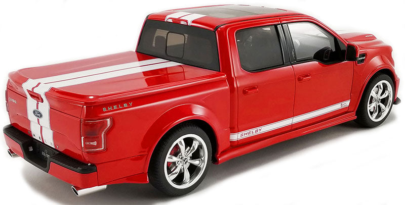 ギャラリービューアに画像をロードする, 2017 Shelby F-150 Super Snake in Race Red with White Stripes /GT Spirit 1/18 ミニカー