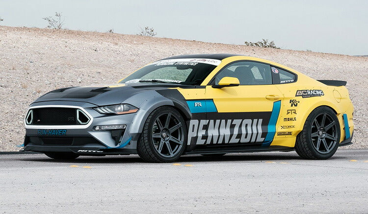 ギャラリービューアに画像をロードする, 【予約】6月以降発売予定Pennzoil - 2021 Ford Mustang RTR Spec 5-D Widebody /GT Spirit 1/18 ミニカー