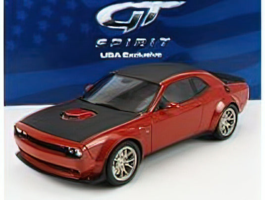 DODGE - CHALLENGER R/T SCAT PACK WIDEBODY 2020 - COPPER BLACK /GTスピリット 1/18 ミニカー