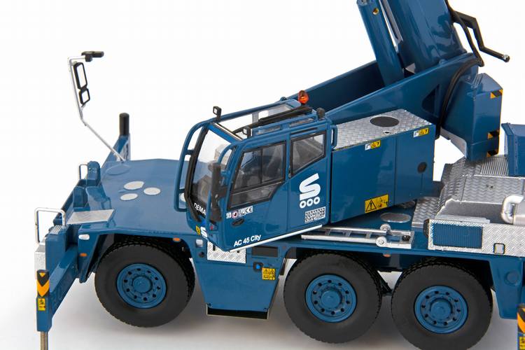 ギャラリービューアに画像をロードする, Sarens Demag AC45 City モバイルクレーン 建設機械模型 工事車両IMC 1/50 ミニチュア