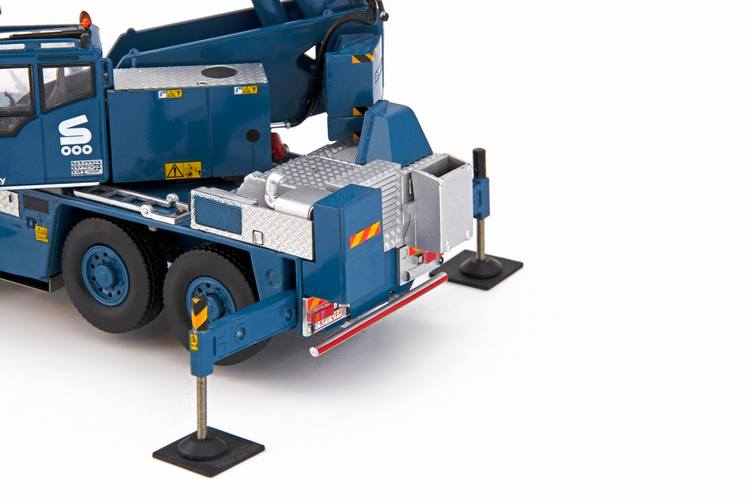 ギャラリービューアに画像をロードする, Sarens Demag AC45 City モバイルクレーン 建設機械模型 工事車両IMC 1/50 ミニチュア