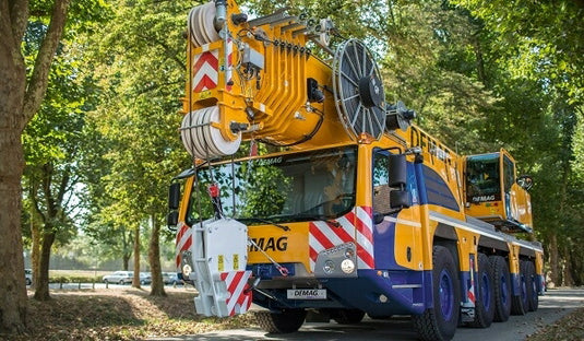 【予約】2021年4-6月以降発売予定Tadanoタダノ Demag AC 250-5モバイルクレーン /IMC  建設機械模型 工事車両 1/50 ミニチュア