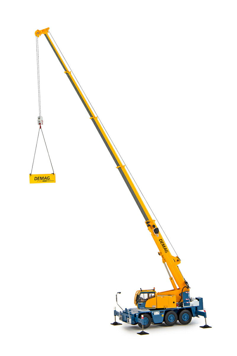 ギャラリービューアに画像をロードする, Demag AC45 City ラージホイールエディション モバイルクレーン 建設機械模型 工事車両IMC 1/50 ミニチュア
