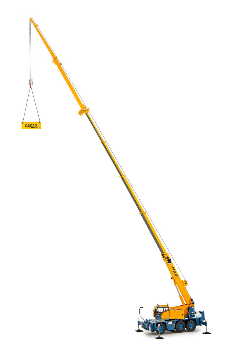 ギャラリービューアに画像をロードする, Demag AC45 City ラージホイールエディション モバイルクレーン 建設機械模型 工事車両IMC 1/50 ミニチュア