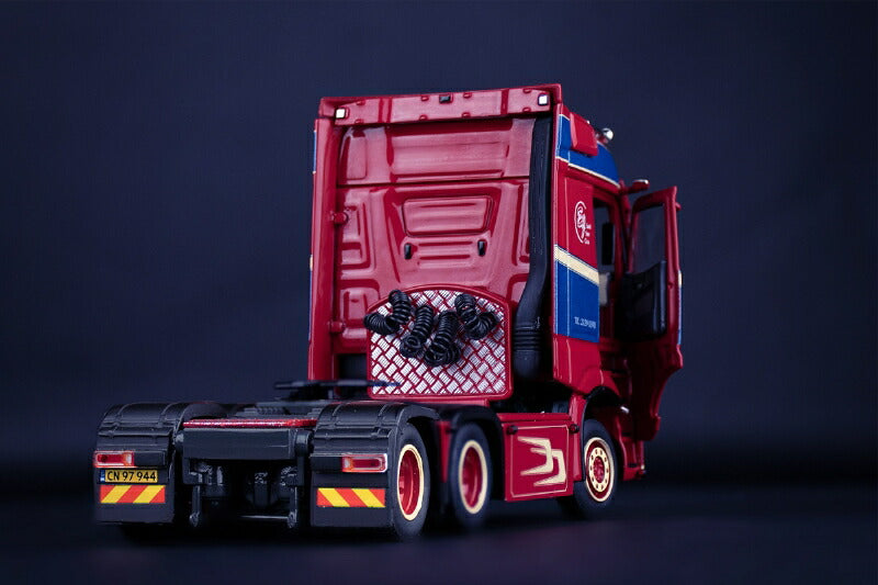 ギャラリービューアに画像をロードする, 【予約】ERNST JACOBSEN The Mercedes-Benz Actros BigSpace 6x4 トラックトラクタ/IMC 建設機械模型 工事車両 1/50 ミニカー