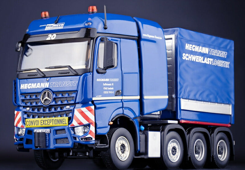 ギャラリービューアに画像をロードする, 【予約】Mercedes-Benz Arocs BigSpace 8x4 with Ballast box for Hegmann トラック/IMC 建設機械模型 工事車両 1/50 ミニカー