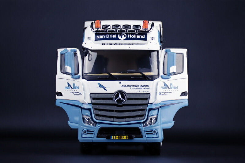 ギャラリービューアに画像をロードする, 【予約】EKB Van Driel Mercedes-Benz Actros GigaSpace 4x2 トラックトラクタ/IMC 建設機械模型 工事車両 1/50 ミニカー