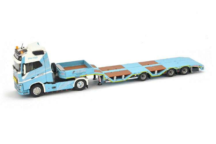 ギャラリービューアに画像をロードする, 【予約】10-12月以降発売予定Cepelludo Volvo FH04 Globetrotter 4x2 Nooteboomノーテブーム トレーラー/建設機械模型 工事車両IMC 1/50 ミニチュア