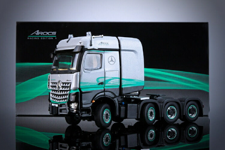 ギャラリービューアに画像をロードする, MercedesBenz Arocsメルセデスベンツアクトロス SLT 8x4 Racing Edition 1トラック トラクタヘッド /IMC 建設機械模型 工事車両 1/50 ミニチュア