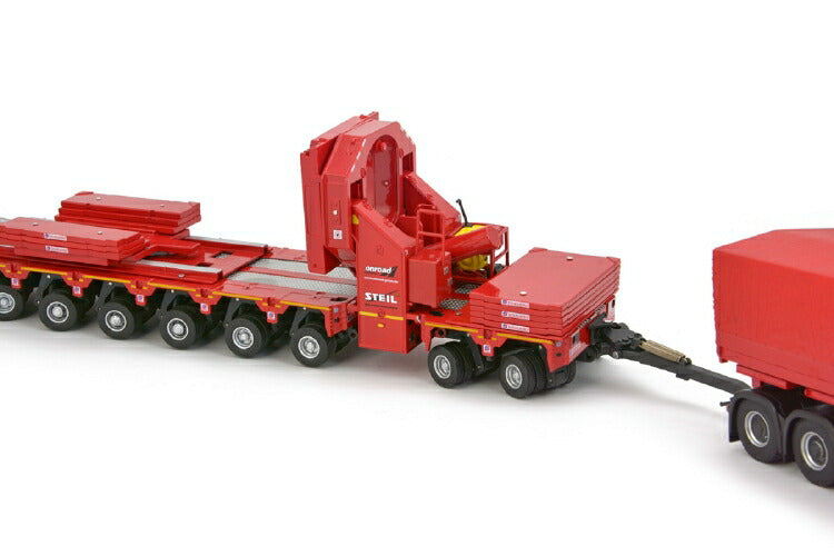 ギャラリービューアに画像をロードする, 【予約】10-12月以降発売予定OnRoad メルセデスベンツ アクトロス GigaSpace 8x4 with Ballastbox with Scheuerle Intercombi PB with Wing Ada トラック トレーラー/建設機械模型 工事車両IMC 1/50 ミニチュア