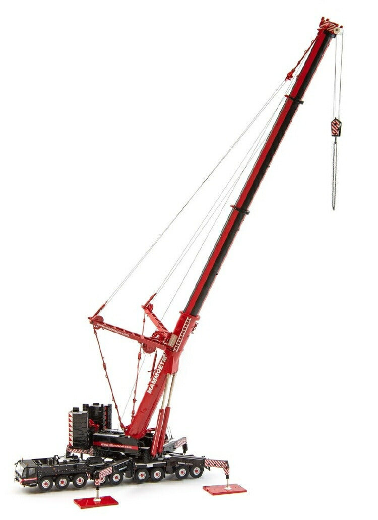 ギャラリービューアに画像をロードする, マムート特注 MAMMOET DEMAG AC 700 モバイルクレーン /建設機械模型 工事車両 IMC 1/50 ミニカー