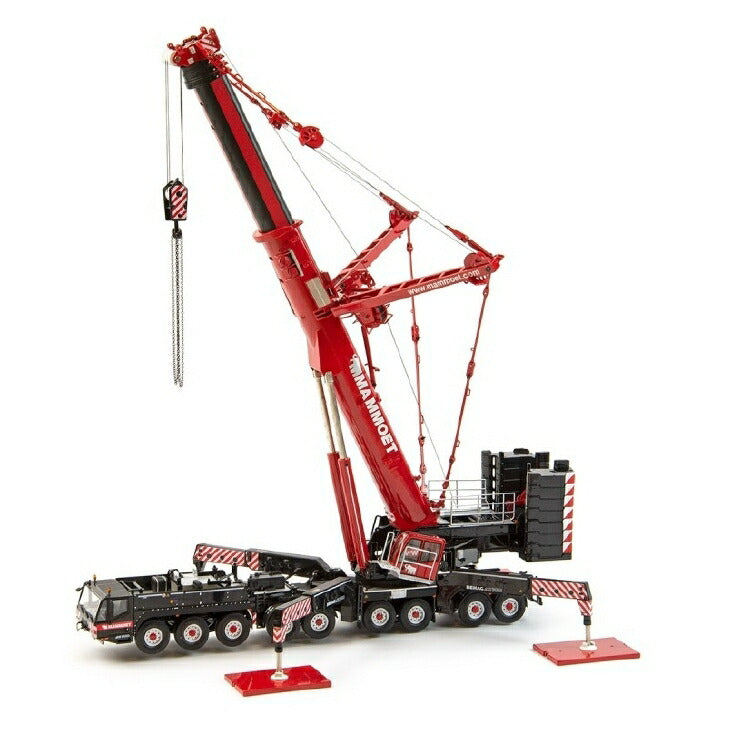 ギャラリービューアに画像をロードする, マムート特注 MAMMOET DEMAG AC 700 モバイルクレーン /建設機械模型 工事車両 IMC 1/50 ミニカー