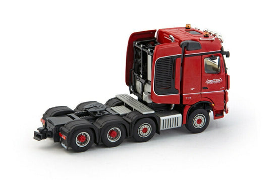 Nooteboomノーテブーム Redline メルセデスベンツアクトロス SLT BigSpace 8x4 トラクタ /建設機械模型 工事車両 IMC 1/50 ミニカー