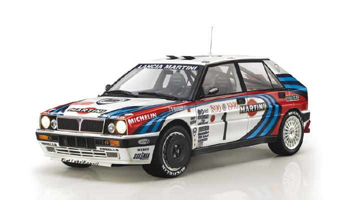 ギャラリービューアに画像をロードする, LANCIA - DELTA HF INTEGRALE MARTINI 16V N 1 RALLY MONTECARLO 1990 M.BIASION - T.SIVIERO + DELTA HF INTEGRALE 16V MARTINI N 7 WINNER RALLY MONTECARLO 1990 D.AURIOL - B.OCCELLI - / プラモデル 模型/ITALERI 1/12